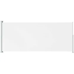 vidaXL Seitenmarkise Ausziehbar 220x500 cm Creme