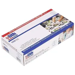 Nitrilhandschuhe puderfrei XL 100 Stück Einweghandschuhe Schutzhandschuhe Blau