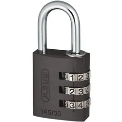 ABUS Vorhängeschloss »ABUS 145/30« Zahlenschloss grau, 6.5x1.5x3.2 cm