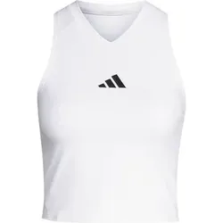 ADIDAS Damen Shirt TENNIS CLIMACOOL Y-TANKTOP PRO, MIDI, Größe L in Weiß Weiß