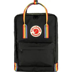 Fjällräven Kanken Rainbow Rucksack 16 Volumen Black-Rainbow Pattern