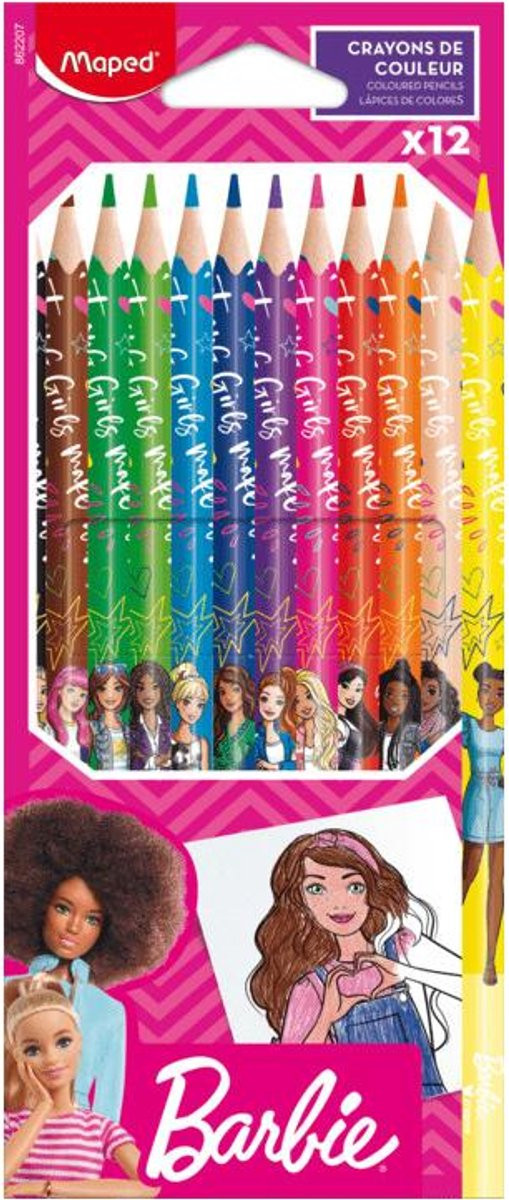 Maped 862207 Meerkleurige mappen set van 12 stuks