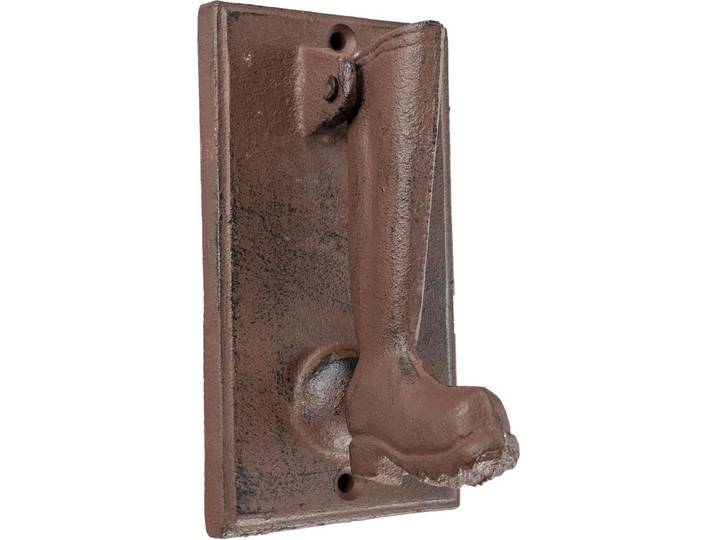 Homescapes Deurklopper antieke laarzen bruin 821g
