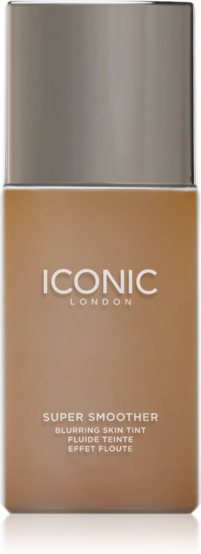 ICONIC London Super Smoother Blurring Skin Tint Lightweight Tinted Moisturizer shade Golden Deep 30 ml