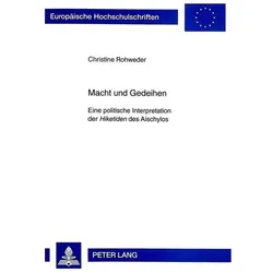 Macht und Gedeihen, Fachbücher von Christine Rohweder