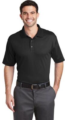Port Authority K573 Rapid Dry Mesh Polo Shirt in Black size Small