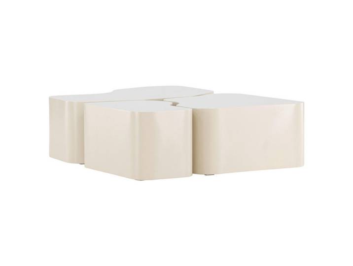 Livetastic Couchtisch, Beige, furniert, rechteckig, 70x30x92 cm, Wohnzimmer, Wohnzimmertische, Couchtische