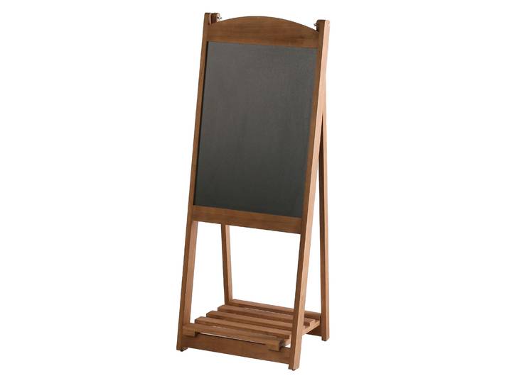 Kundenstopper Kreidetafel mit Ablage 110 x 41 cm natur