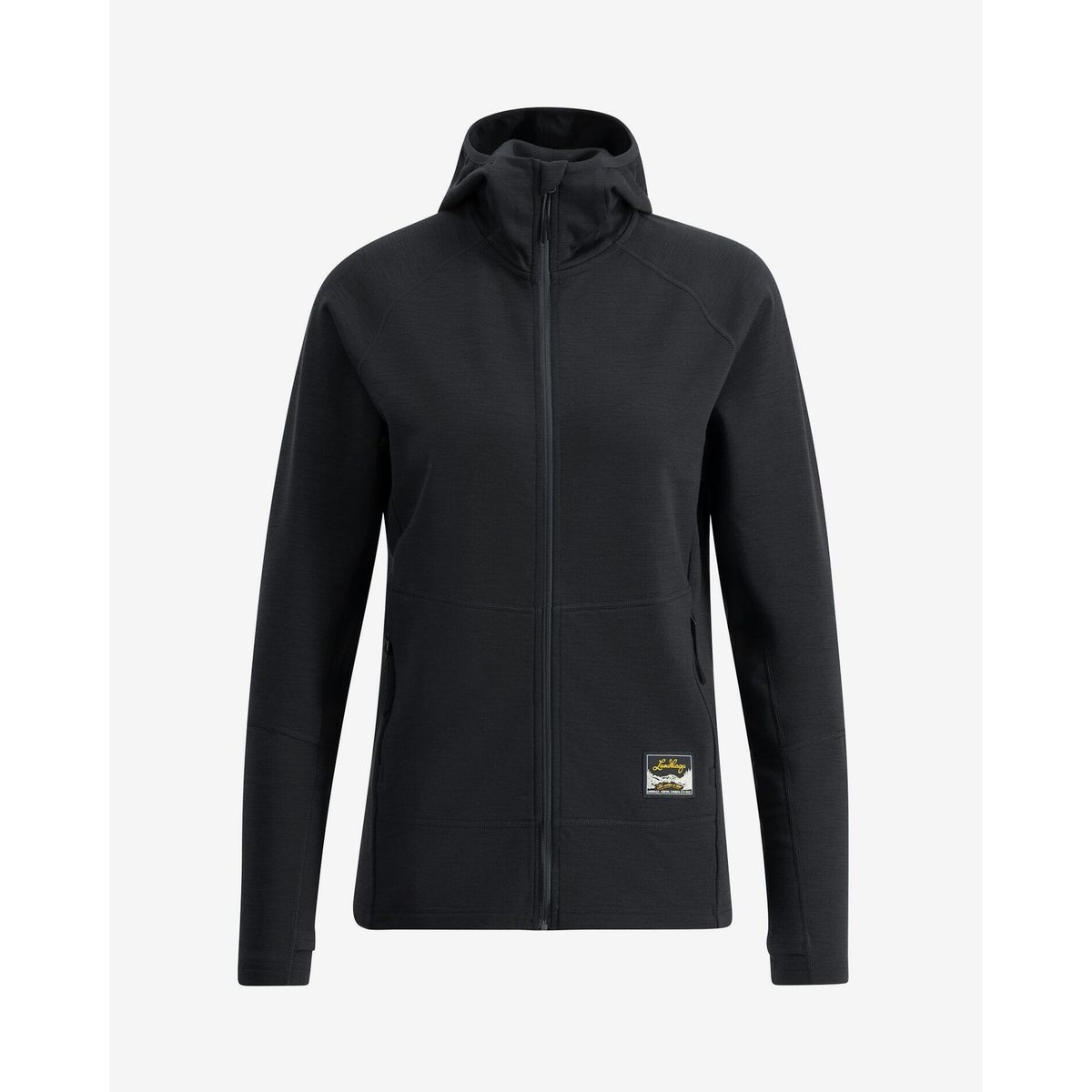 Lundhags Tived Merino Hoodie W black (10000) L 46018-24-10000-L