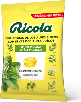 Ricola Rebuçados Ervas Suiças Limão Melissa 70 gr