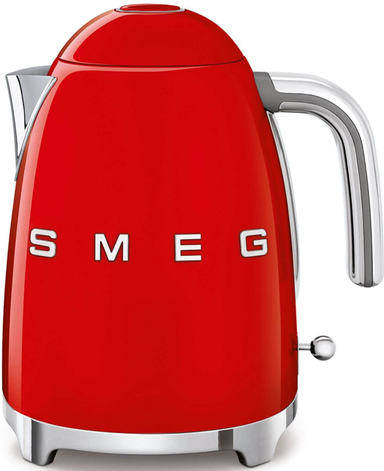 Smeg Jug Kettle & 4 Slice Toaster Set - Red