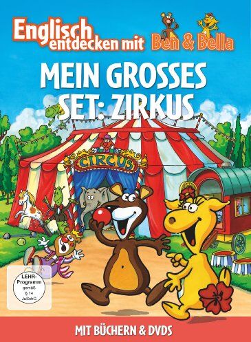 Englisch entdecken mit Ben & Bella - Mein großes Set: Zirkus (2 Discs, + Bücher) - Preis vom 11.10.2026 23:13:37 h