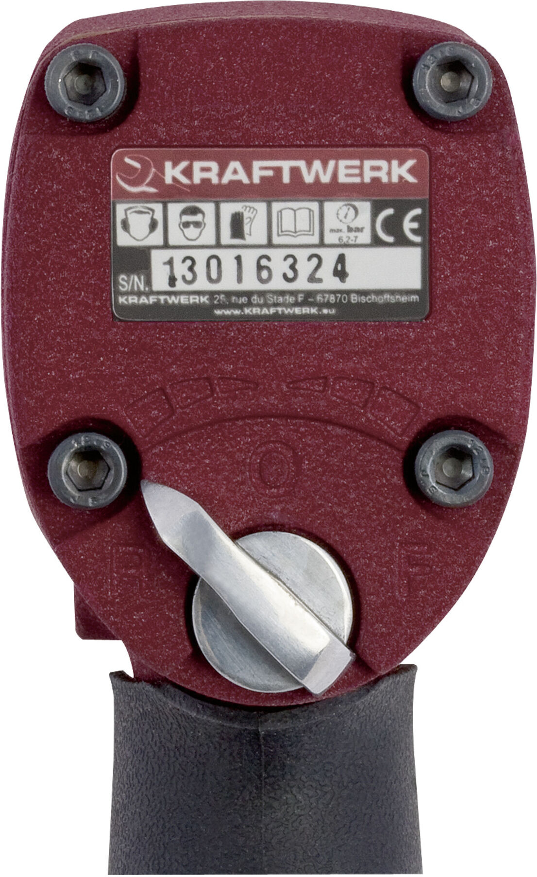 Kraftwerk Druckluft-Schlagschrauber 744 Nm 1/2" (3834)