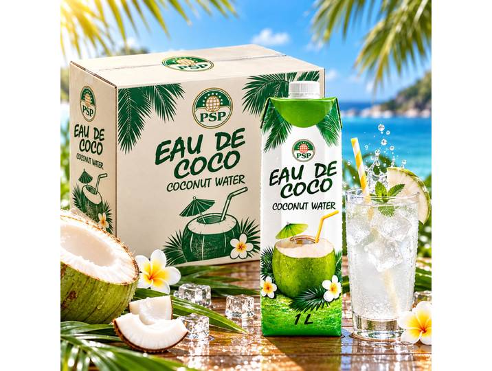 PSP Eau de coco 100% de Paris Store 1 L x 12