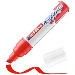 edding 5000 Acrylstift Rot 5.0 -10.0 mm