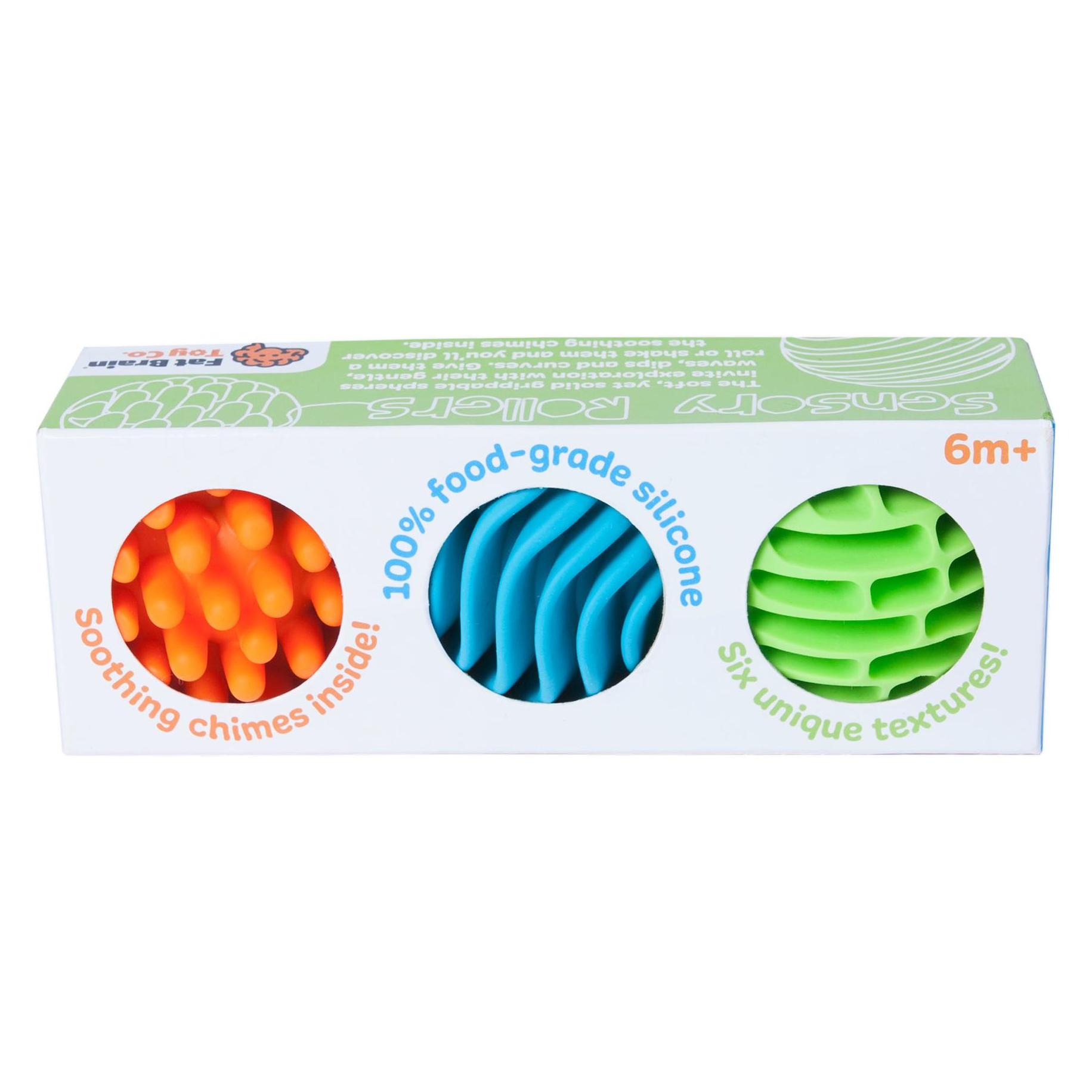 Fat Brain Toys Sensory Rollers (Englisch, 0.50 - 2 Jahre) (FA161-1)