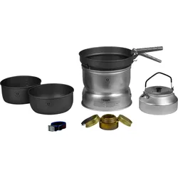 Trangia Trangiakök 25-8 UL / HA Campingkochset 4- teilig mit Spiritusbrenner Set 3