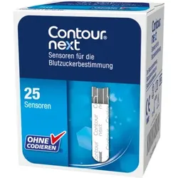 CONTOUR Next Sensoren Teststreifen 1X25 St Teststreifen