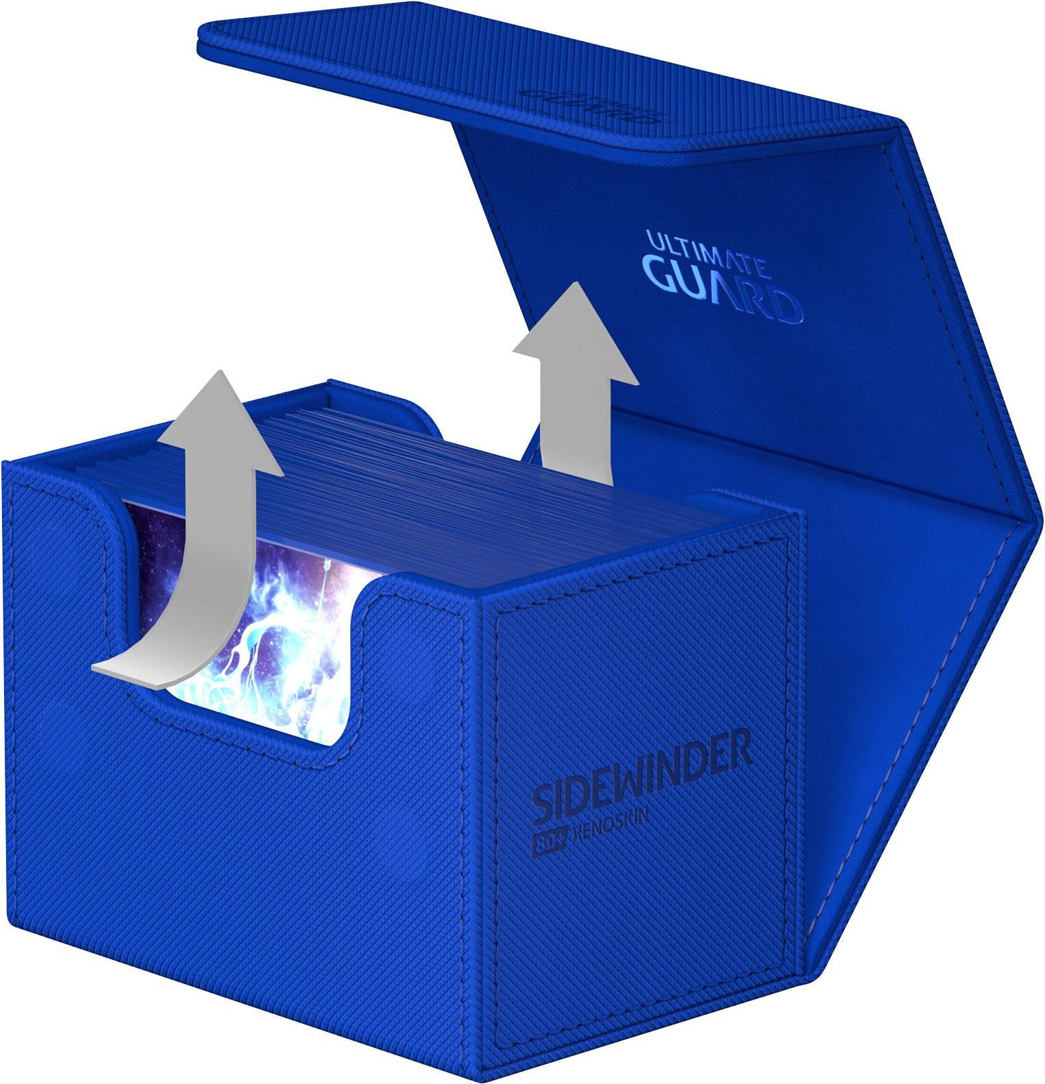 Ultimate Guard Sidewinder 80+ Xenoskin Kaarthouder Blauw