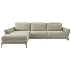 CASEDO Ecksofa Valdemoro Stoff Sage