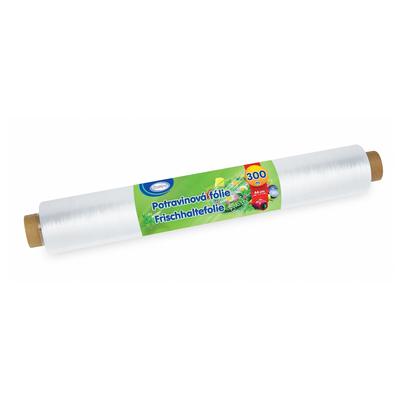VEPATIM 4x Frischhaltefolie Haushaltsfolie aus PE 44 cm x 300 m einzeln verpackt