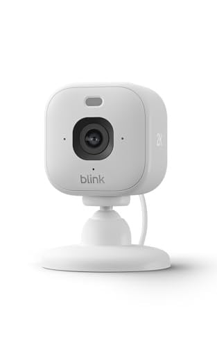 Blink Mini-camera 2K+ Wit - Beveiligingscamera met 2K-videoresolutie, 4x zoom en nachtzicht in kleur