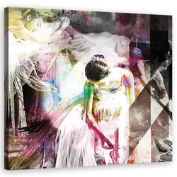 WANDBILD menschen rosa