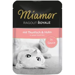 Miamor Ragout Royale in Sauce Thunfisch & Huhn 22x100 g