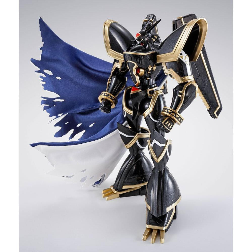 Bandai Tamashii Nations S.H. Figuarts Digital Monster X-evolution Alphamon actiefiguur met Ouryuken, premium kleuruitvoering, 17 cm