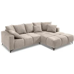 filippo Ecksofa Cleo Stoff Beige