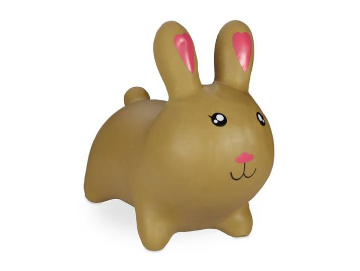 Relaxdays Animal sauteur marron clair