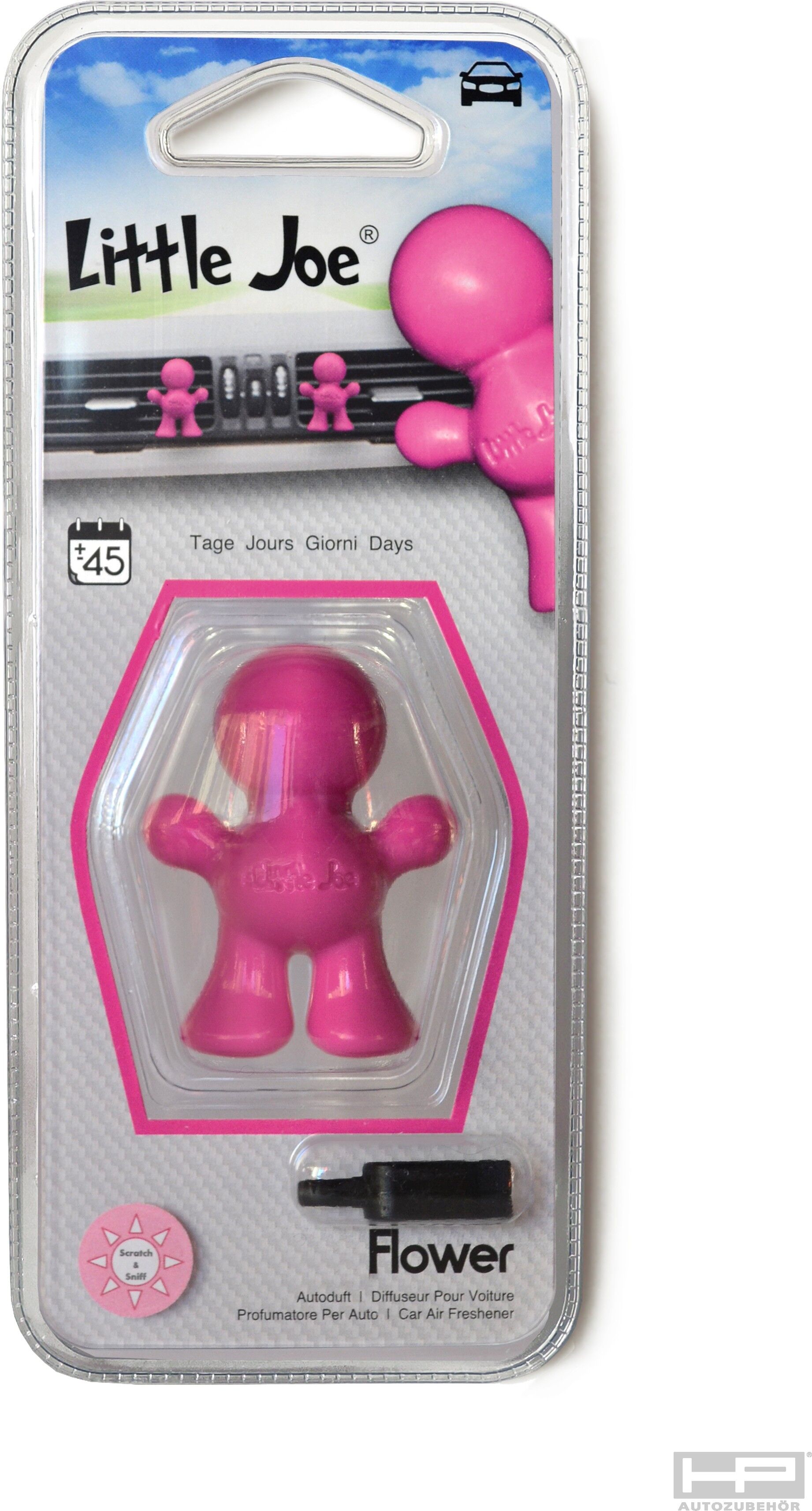 HP Autozubehör Lufterfrischer Little Joe Flower, Farbe Pink 88007 0.002kg