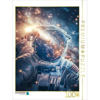 CALVENDO Puzzle Die Dunkelheit des Weltraums birgt das Licht der Erkenntnis | 1000 Teile Lege-Größe 64x48cm Foto-Puzzle für glückliche Stunden,