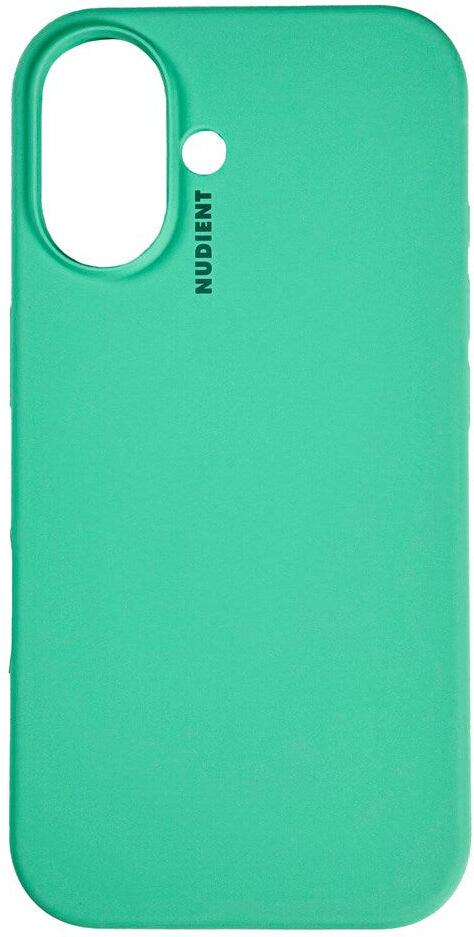Nudient iPhone 16 Base Silicone Cover - Mint Green