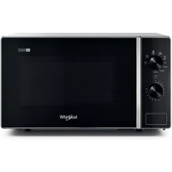 Whirlpool MWP 103 SB, Mikrowelle, Schwarz, Silber