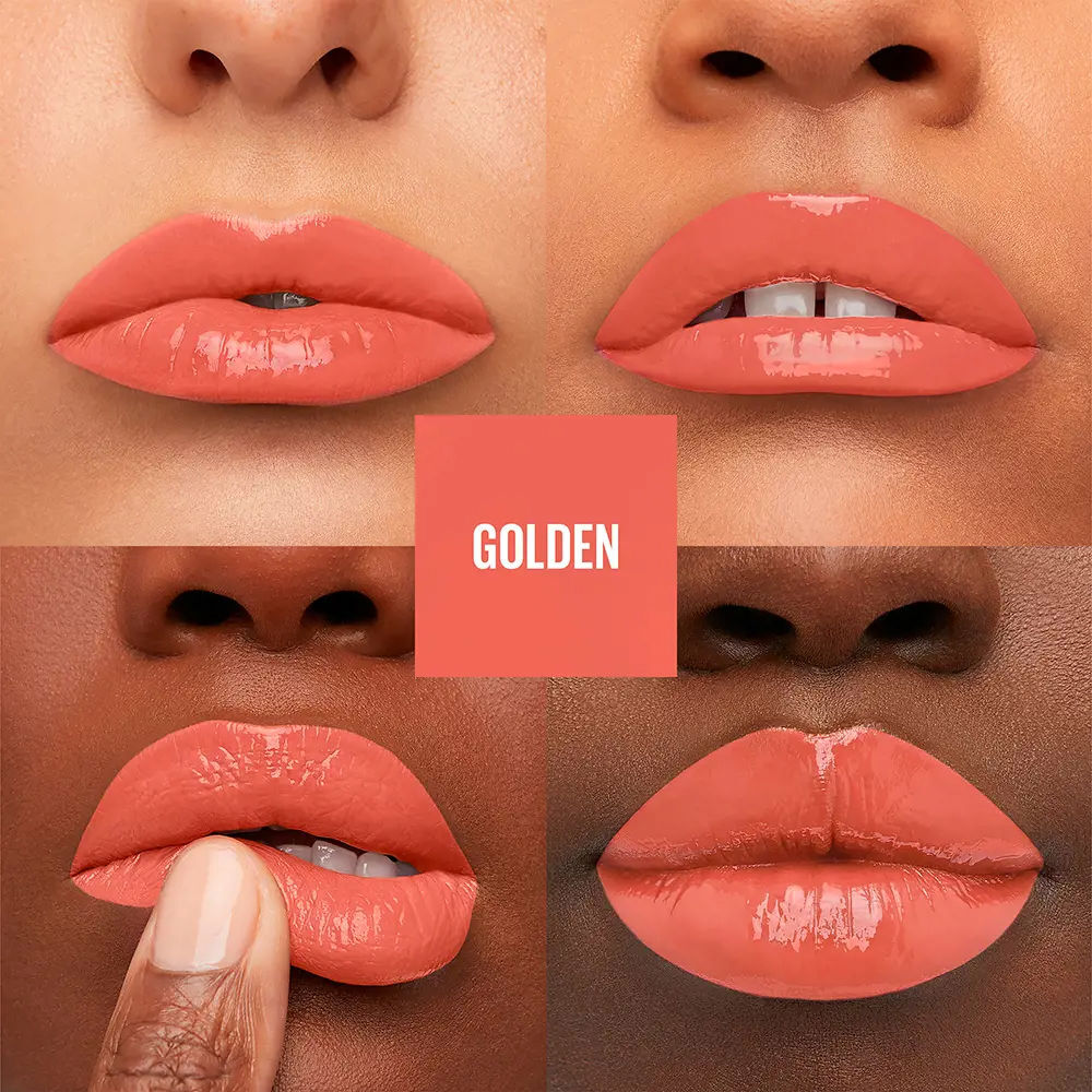 Maybelline Batom líquido Superstay Vinyl Ink #105-dourado