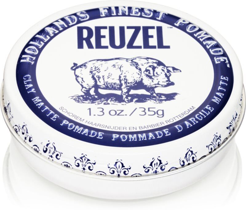 Reuzel Hollands Finest Pomade Clay argile texturisante effet mat 35 g