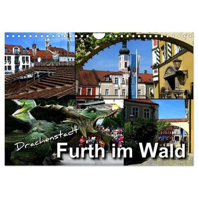 Drachenstadt Furth im Wald (Wandkalender 2027 DIN A4 quer), CALVENDO Monatskalender
