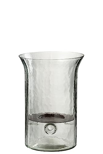 J-Line Kaarshouder Bord Wazig Glas Transparant Small