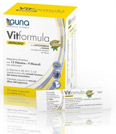Guna Vitformula Immuno Integratore Difese Immunitarie 30bust