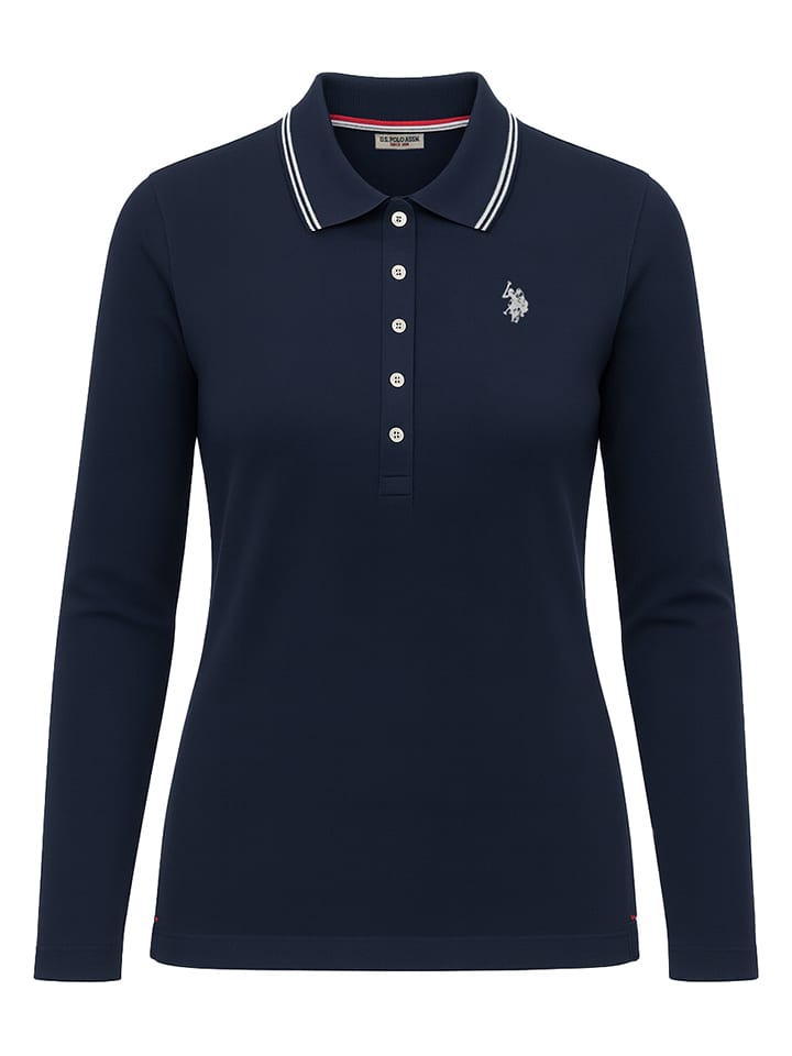 U.S. Polo Assn. Poloshirt in Dunkelblau - S