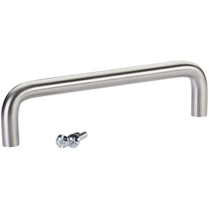 SO-TECH Möbelgriffe BG03e, silber, aus Edelstahl, 224 mm Lochabstand, Stangengriff, modern, 1 Stück