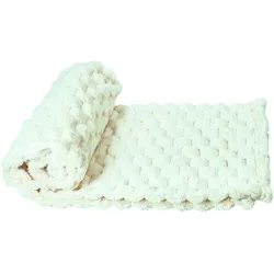 NOBBY Liegedecke DIAMOND  Classic  Liegedecke DIAMOND Classic cream 75 x 100 cm
