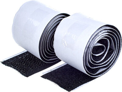 Rockboard Hook and Loop Tape 25 Schwarz