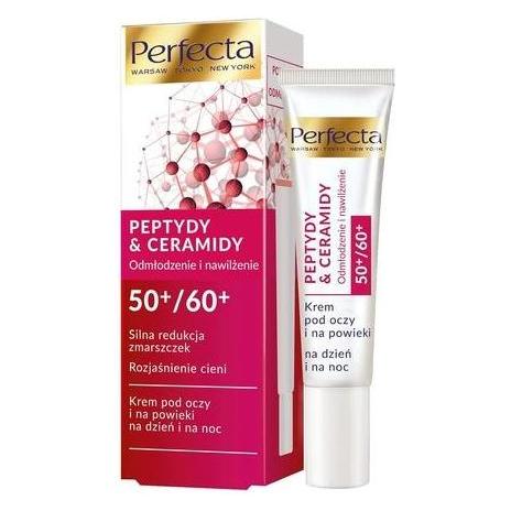 Perfecta Peptide und Ceramide Augen- und Augenlidcreme für Tag und Nacht 50+/60+ (Augenpflege Crème, 15 ml, Tag + Nacht) (41326415)