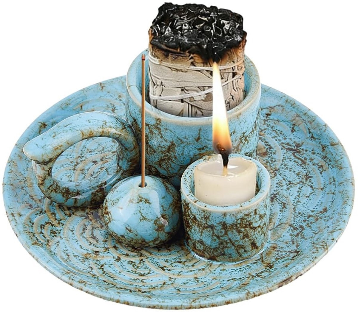 Dailygoods - Multifunctionele Wierookhouder voor Meditatie en Decoratie