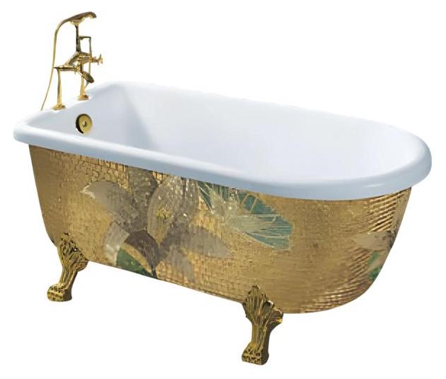 Luxuswanne Badewanne Relaxwanne Komfortwanne Design-Badewanne 150x76 cm