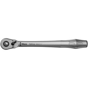 Wera Umschaltknarre Zyklop Metal-Knarre 8004 C, 1/2 Zoll, feinverzahnt