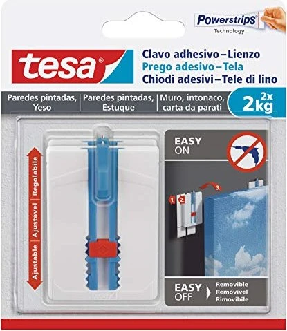 Tesa Klebenagel Leinwand für Tapeten & Putz (2kg)