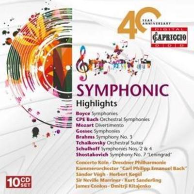 Symphonic Highlights - Haenchen,Sanderling,Concerto Köln,Berliner so, CD